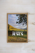 Poster: The name is JESUS
