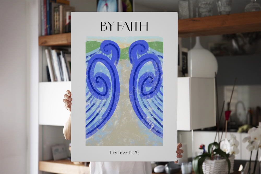Poster: By Faith Moses